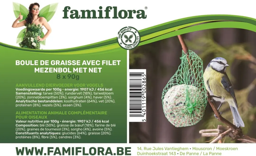 Famiflora Mezenbollen Set 8x90g
