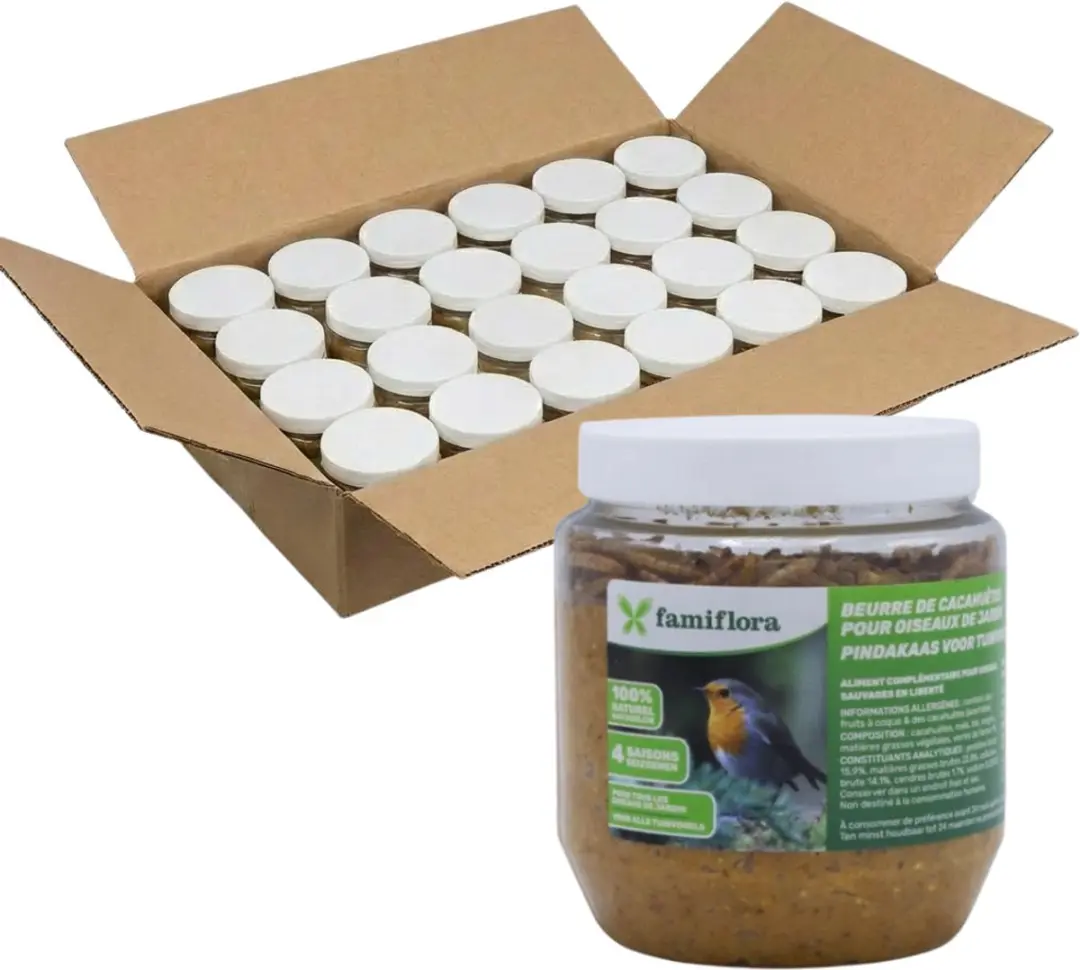 Famiflora Vogelpindakaas 24x350g