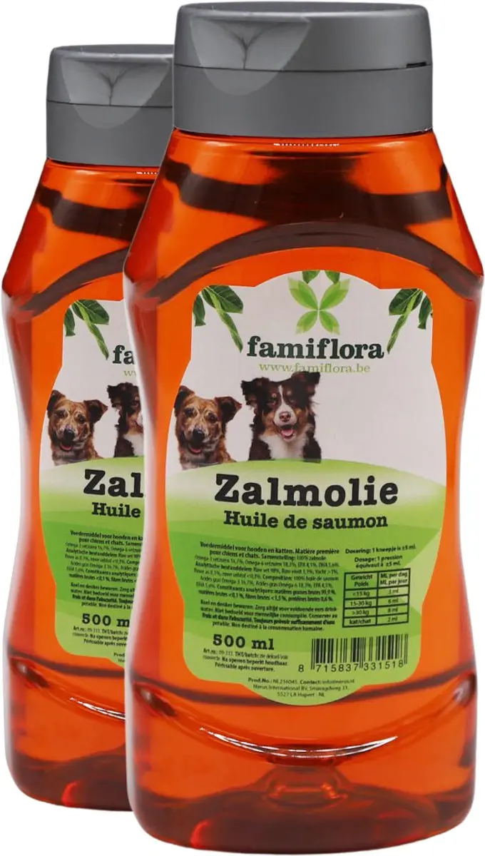 Famiflora Zalmolie voor Hond en Kat