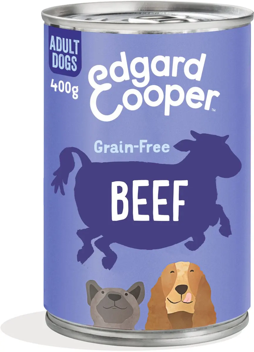 Edgard & Cooper Blik Honden Natvoer Rund 400g