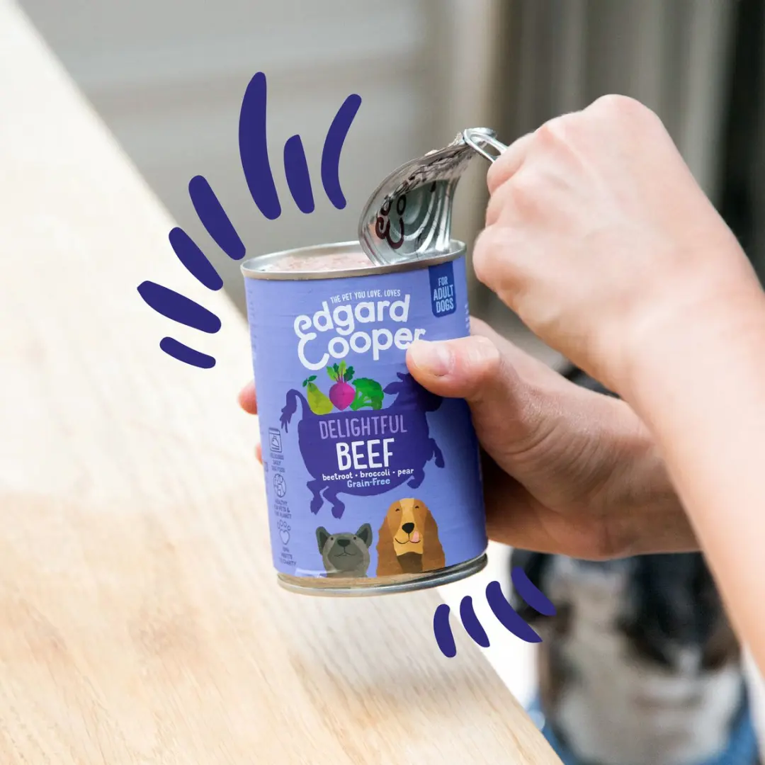 Edgard & Cooper Blik Honden Natvoer Rund 400g - 6 Stuks - afbeelding 6 van 6