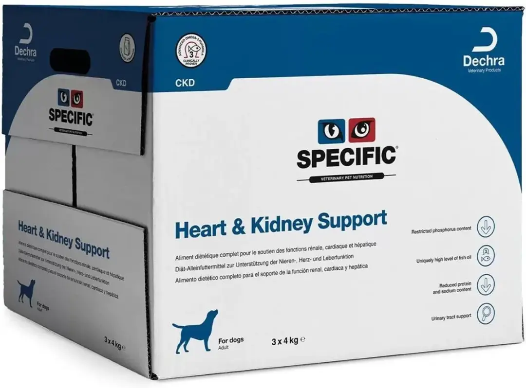 Specific CKD Hondenvoer Heart & Kidney Support
