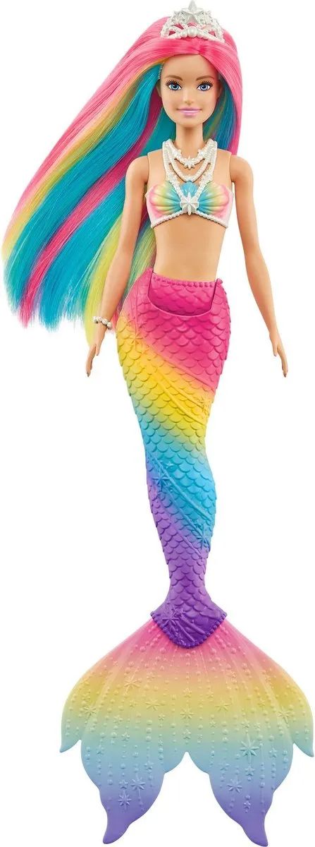 Barbie Dreamtopia Zeemeerminpop GTF89 - Meerkleurig