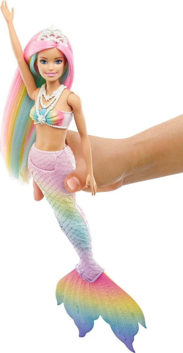 Barbie Dreamtopia Zeemeerminpop GTF89 - Meerkleurig