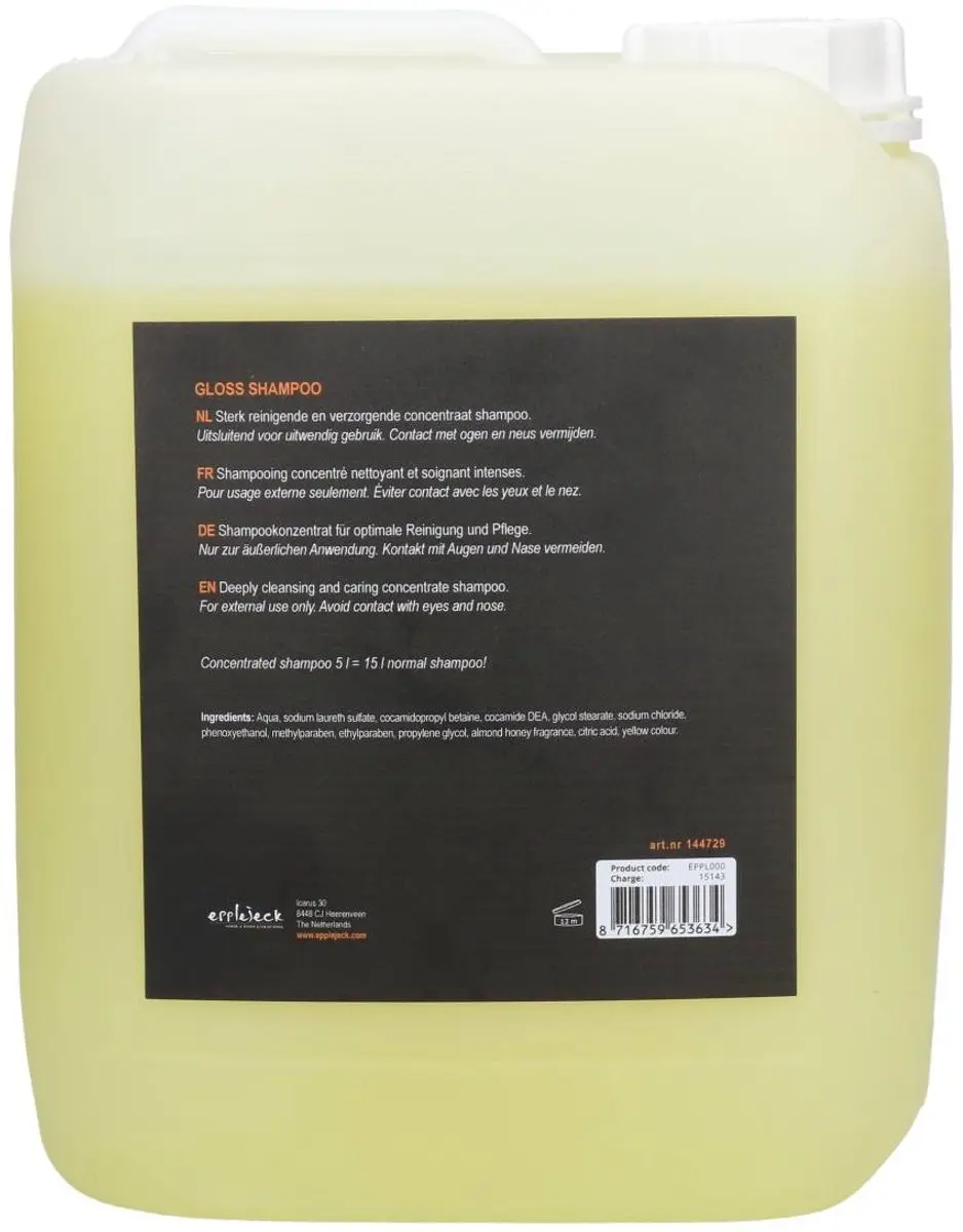 Epplejeck Ejmet Glans Paardenshampoo
