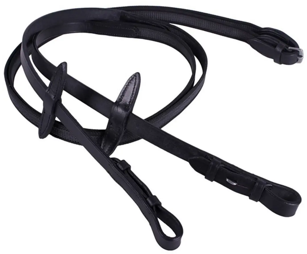 QHP Teugel Antislip Black Full