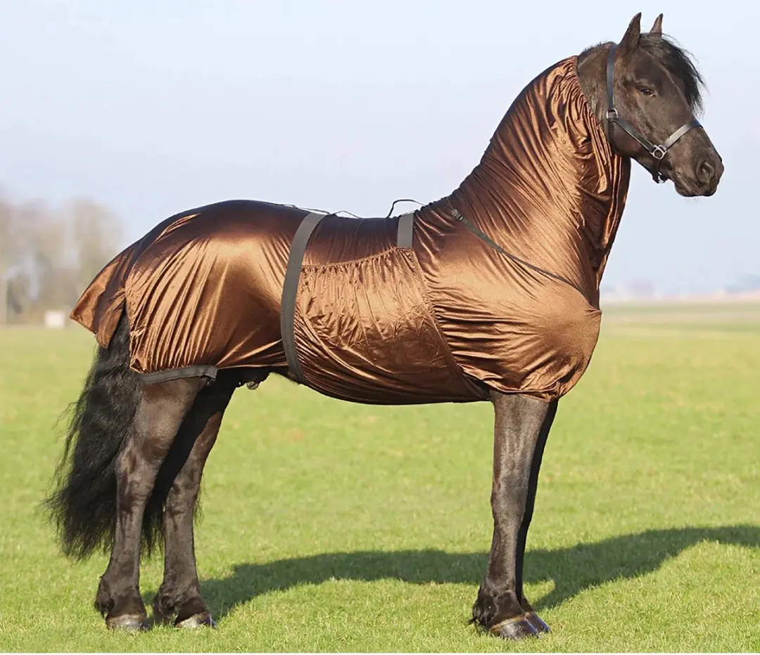 QHP Eczeemdeken Fries Bruin 135