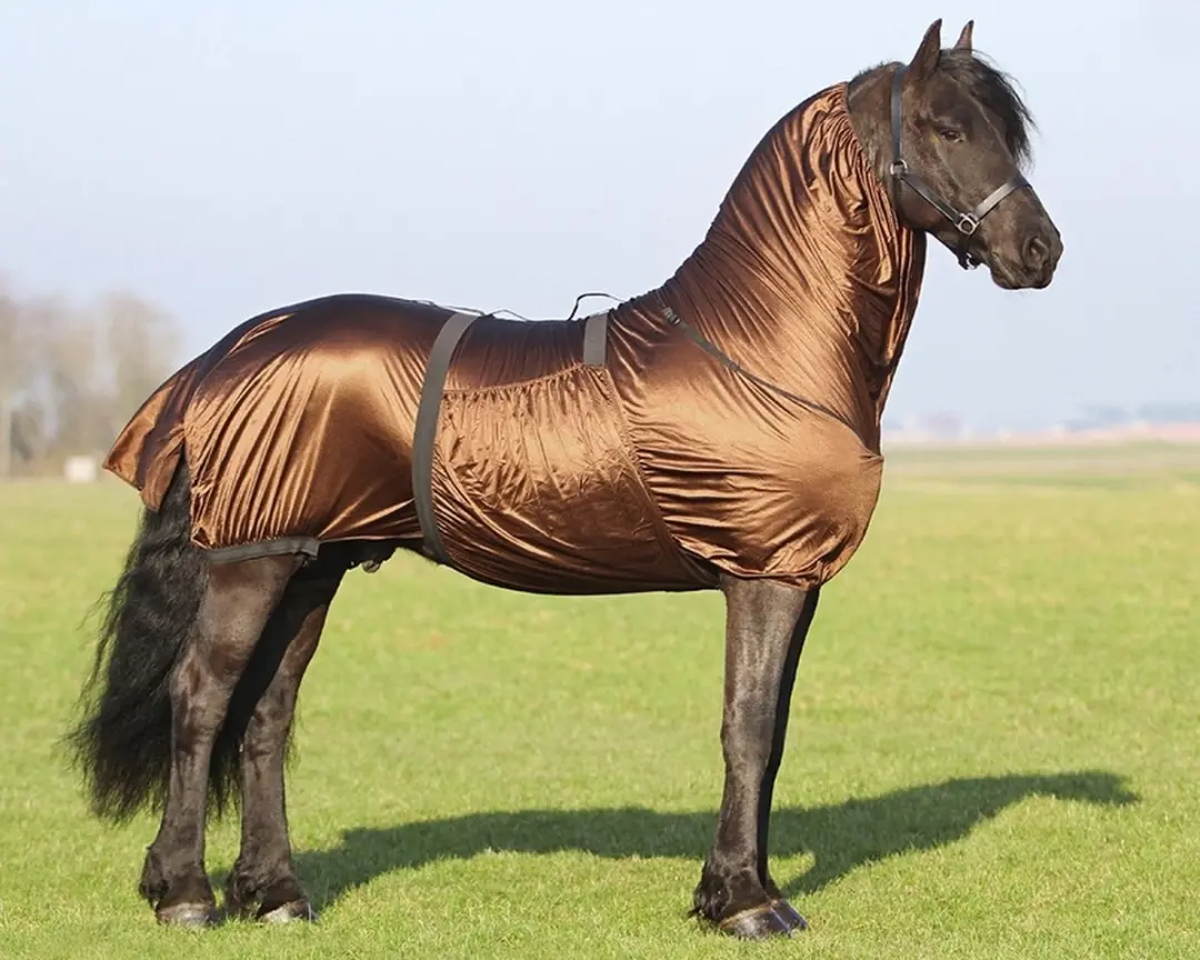 QHP Eczeemdeken Fries Bruin 135