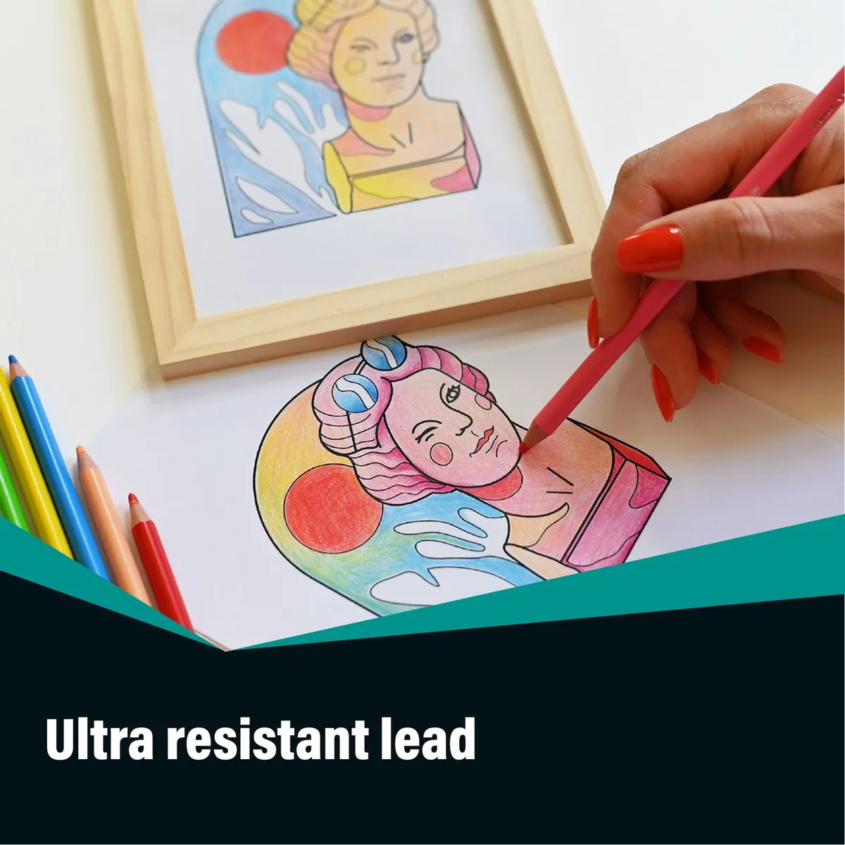 BIC Intensity - Kleurpotloden - Kinderen en volwassenen - Verschillende Kleuren - Potlood - 24 Stuks