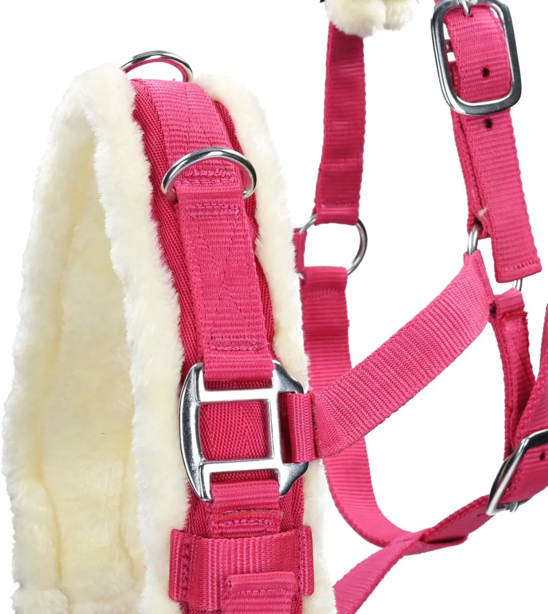 Epplejeck Kaptoom Nylon Donkerroze - Pony