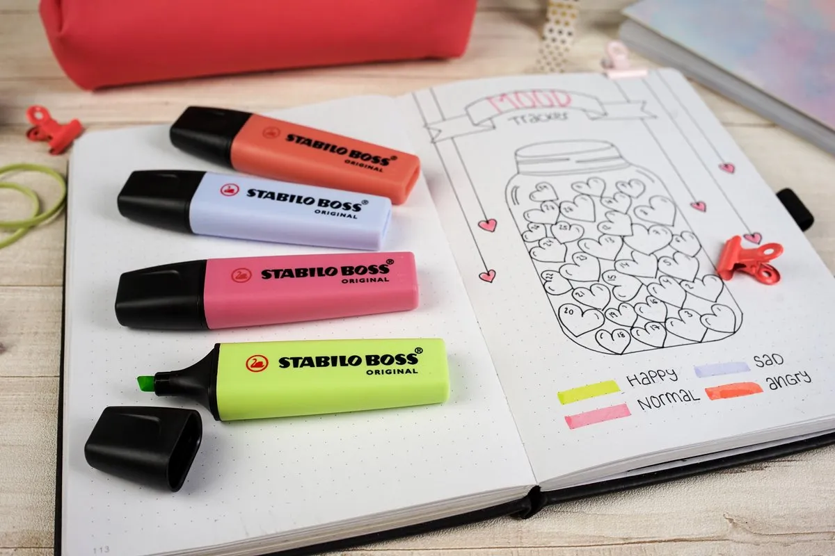 STABILO Boss Original Pastel Markerstift - 8 Stuks