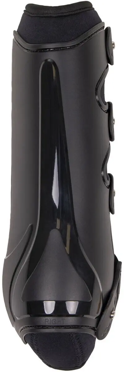 QHP Beenbeschermers Champion XL - 2 Stuks - Zwart - afbeelding 6 van 6