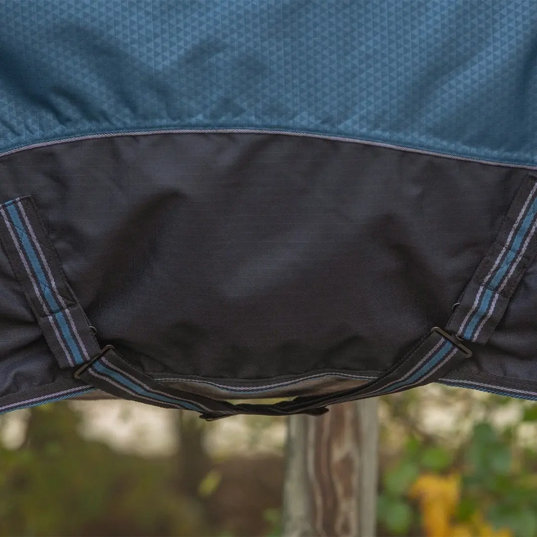 QHP Regendeken De Luxe 1200D Mystric Blue - 165cm - afbeelding 2 van 6