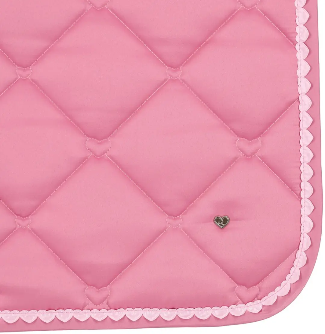 QHP LYVIA Zadeldek - Pony - Roze - afbeelding 5 van 6