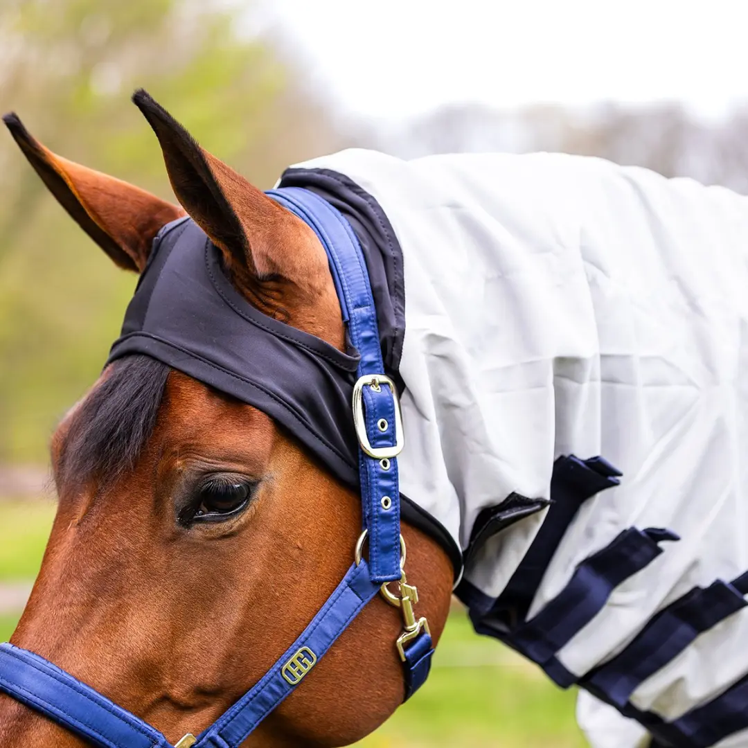 Horsegear HGExtreme Hoody Full Neck Eczeemdeken - Grijs
