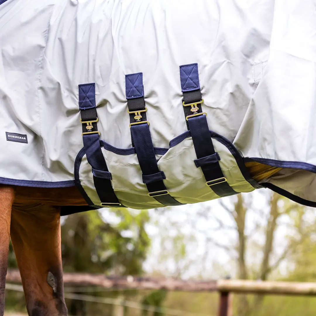 Horsegear HGExtreme Hoody Full Neck Eczeemdeken - Grijs