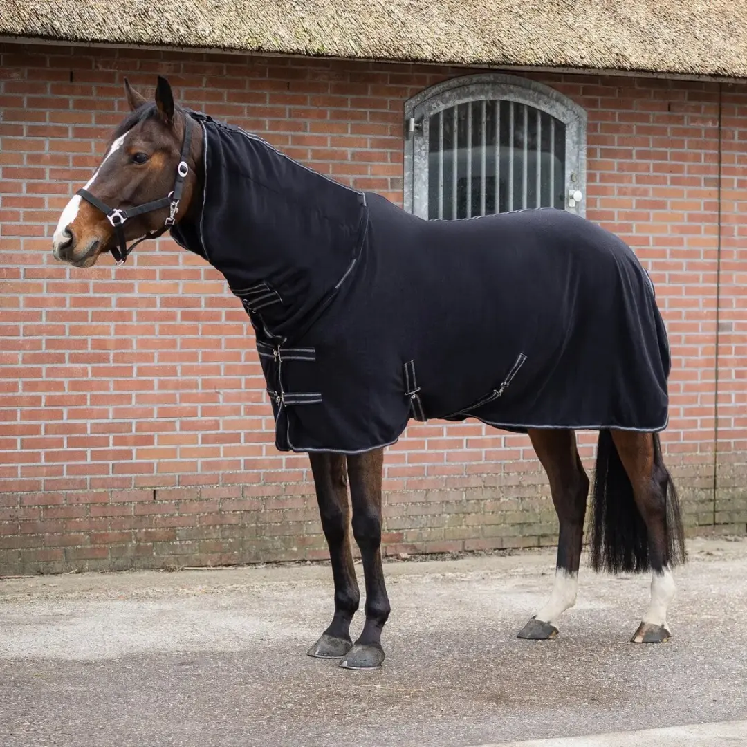 QHP Terry-Dry Fleecedeken Paard 240g