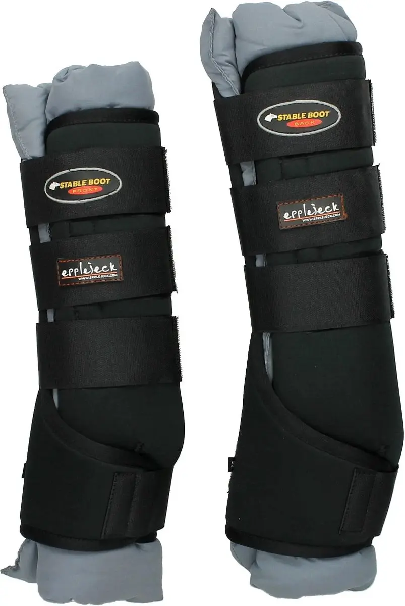 Epplejeck Transport En Stal Boots - Set van 4 - Full - Zwart-grijs