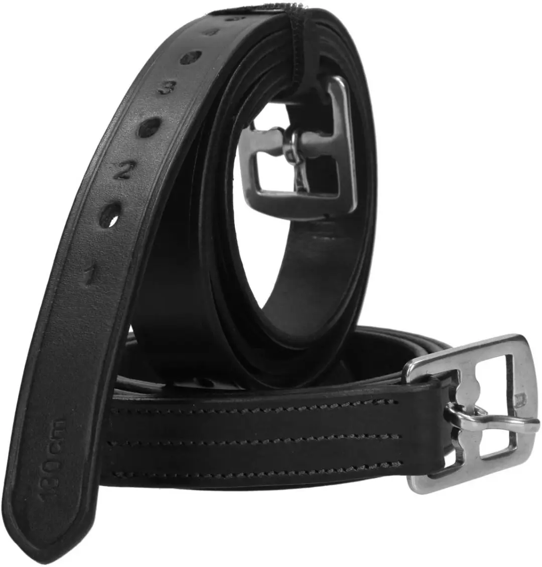 Epplejeck Beugelriemen Pony Zwart - 2 Stuks