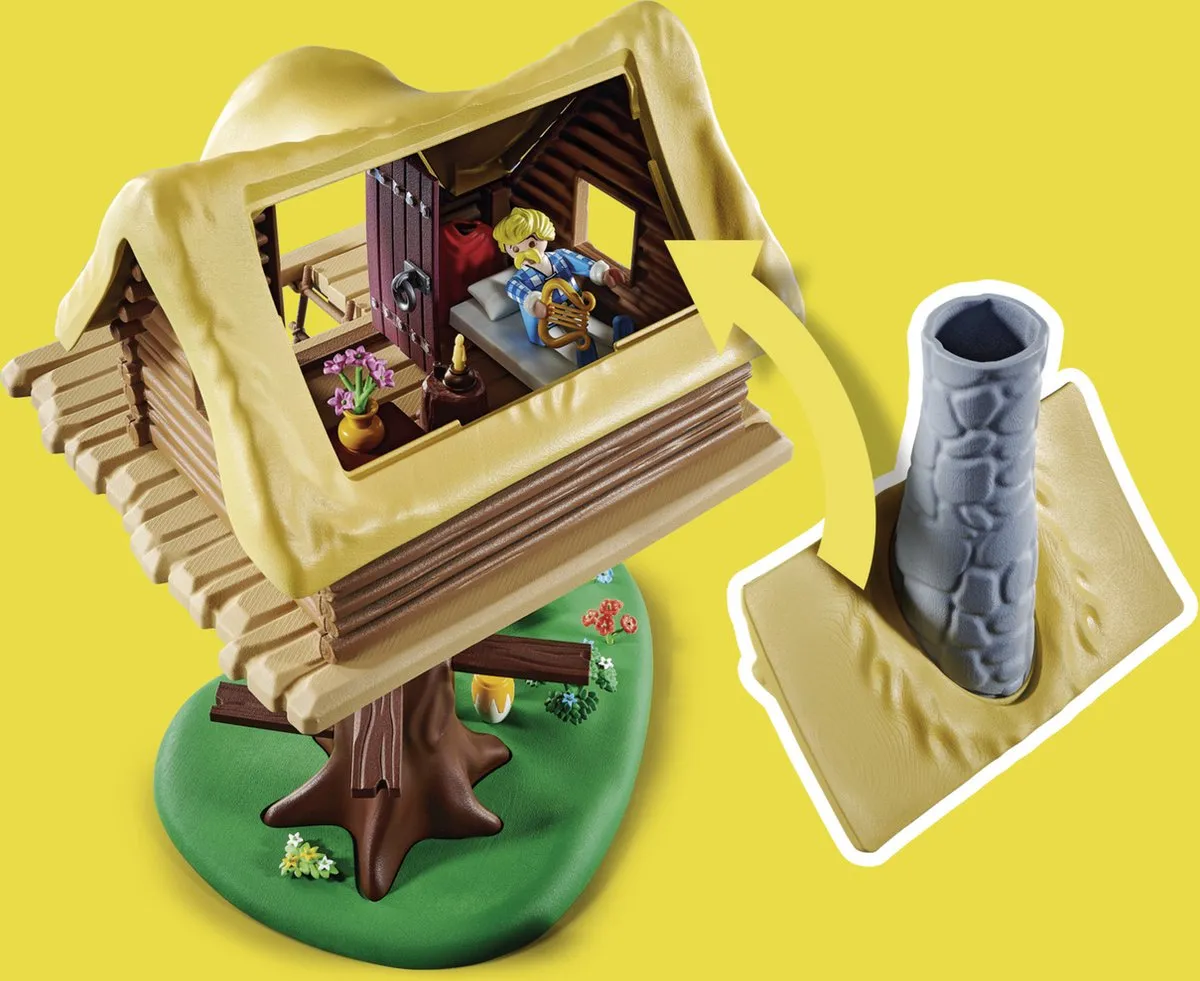 Playmobil Asterix Kakofonix Boomhut - 71016