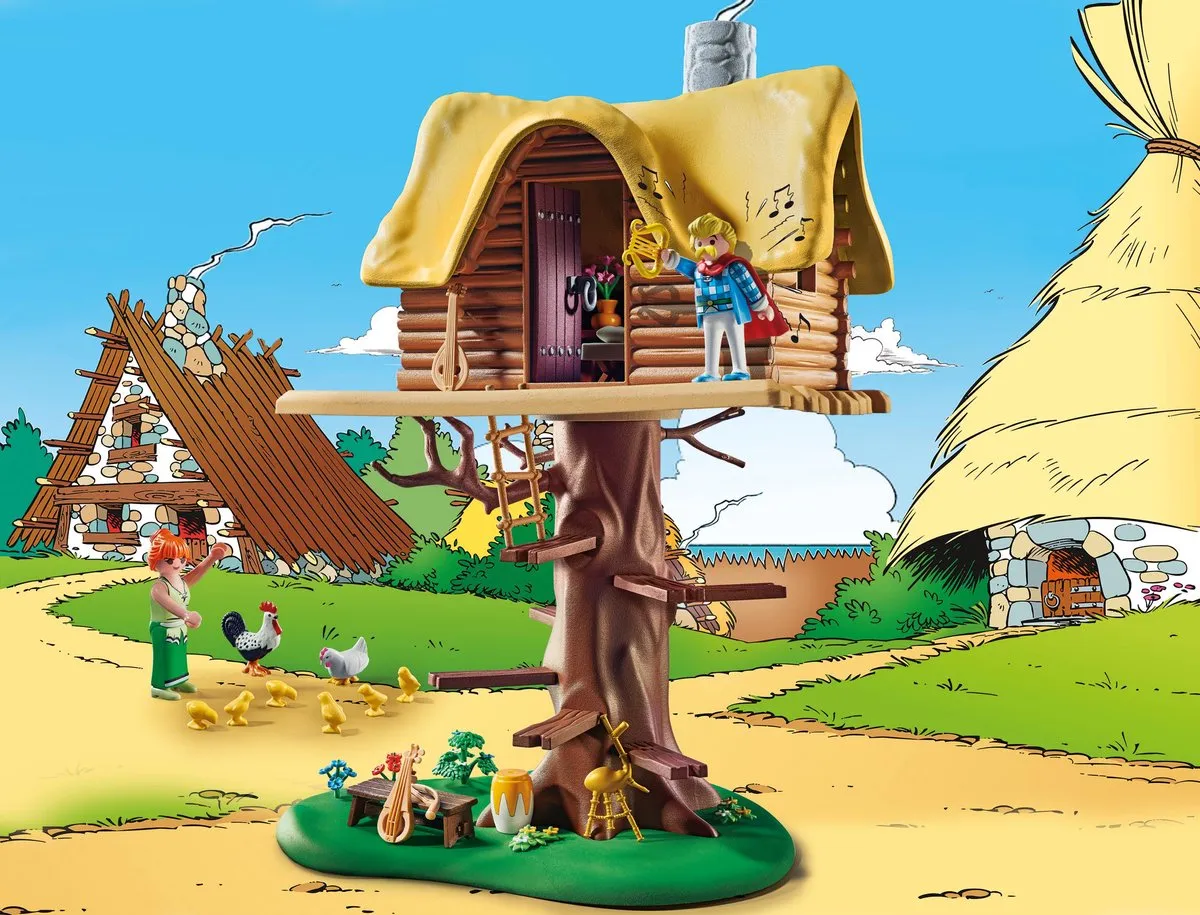 Playmobil Asterix Kakofonix Boomhut - 71016