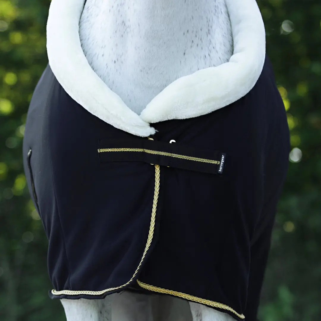 Horsegear Zweetdeken Lyx 135/185cm - Zwart
