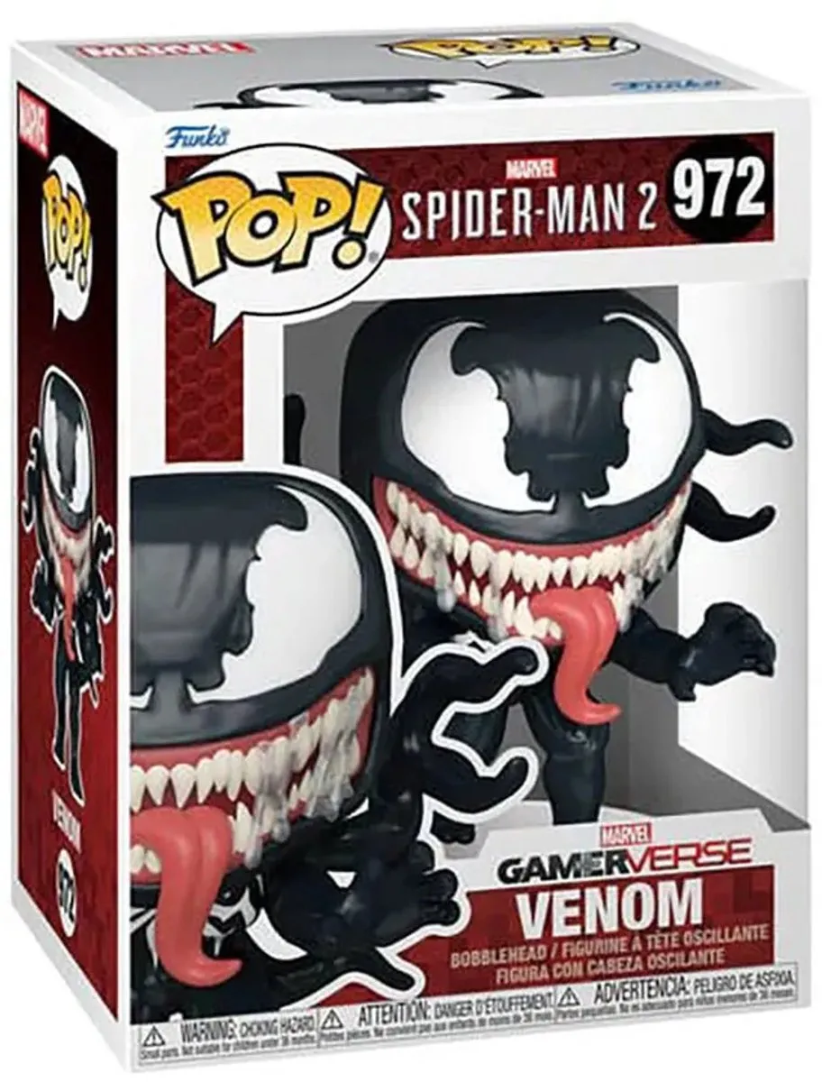 Funko Pop! Games Spider-Man 2 Venom #972 - Multi - afbeelding 6 van 6