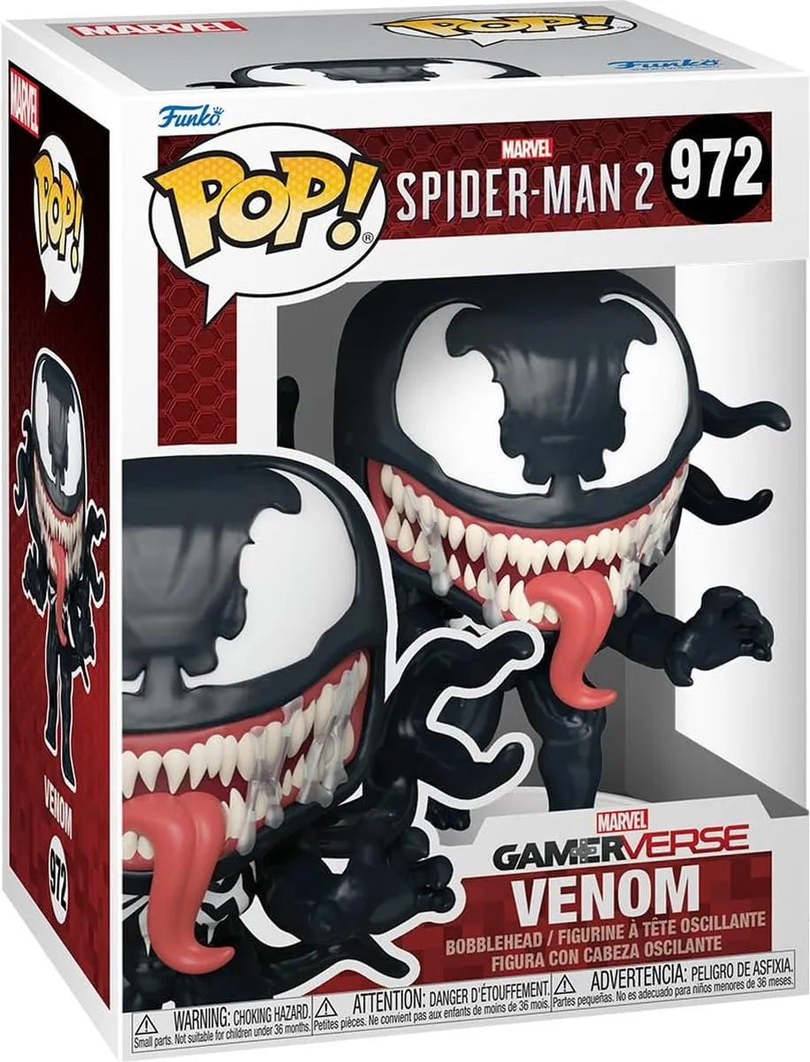 Funko Pop! Games Spider-Man 2 Venom #972 - Multi