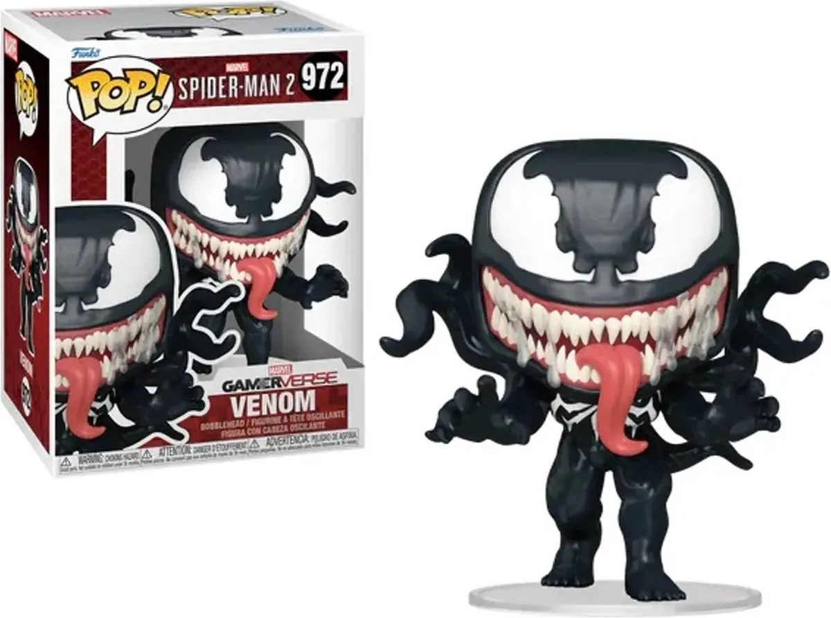 Funko Pop! Games Spider-Man 2 Venom #972 - Multi