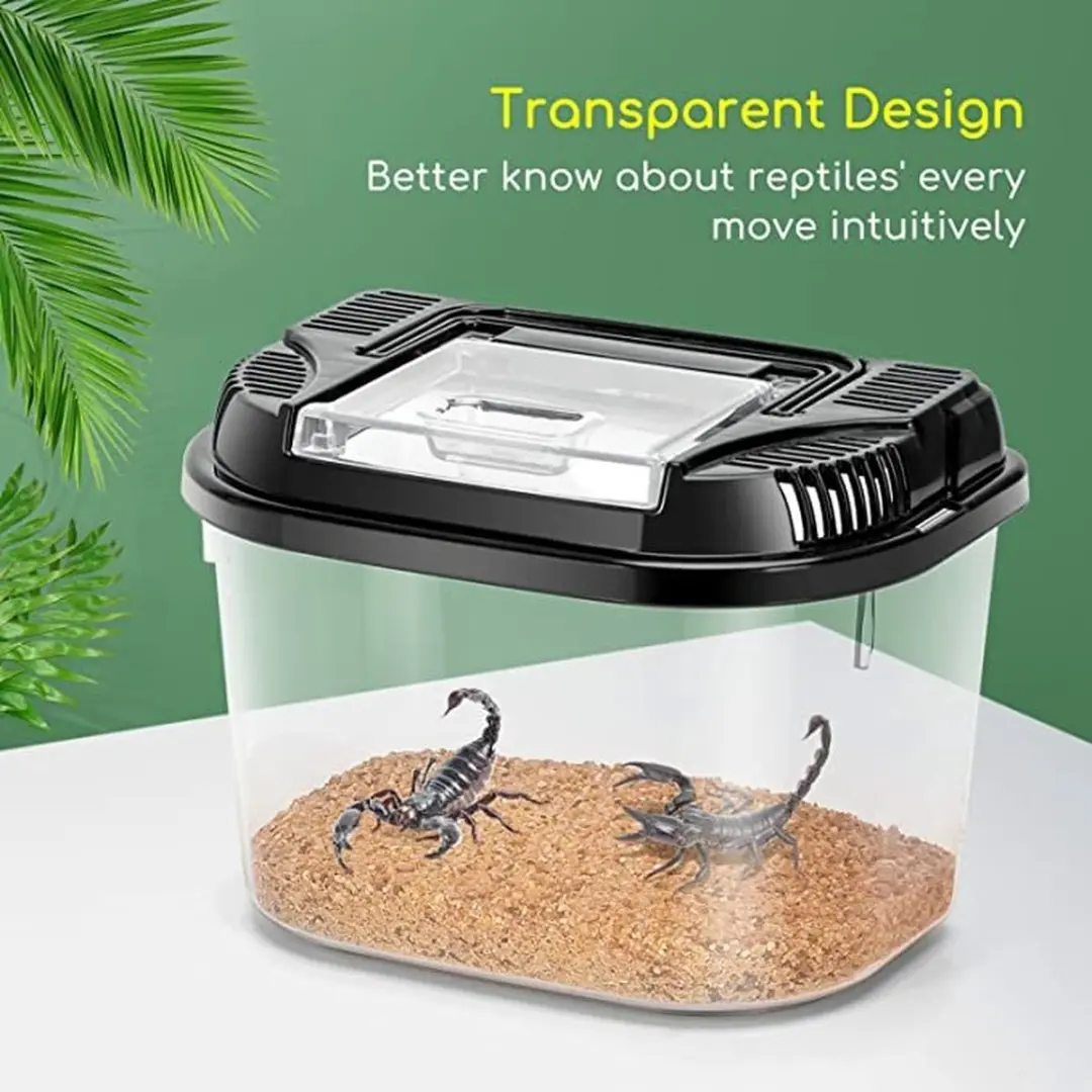 Nobleza Faunabox Terrarium Kunststof 28x18x18cm - Transparant