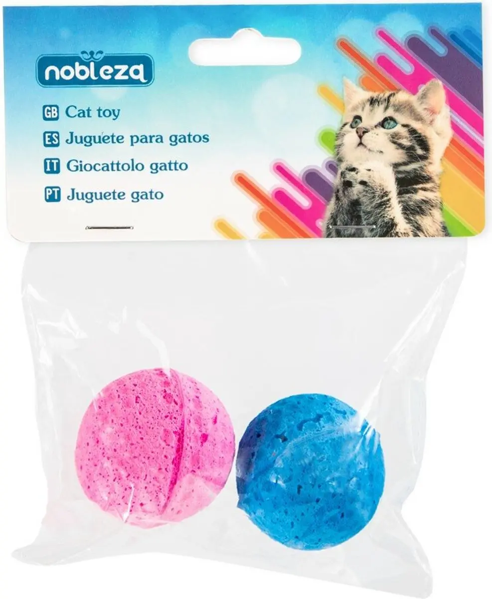 Nobleza Katten Speelballetjes Schuimrubber