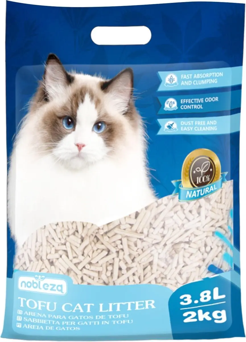 Nobleza Tofu Kattenbakvulling 3.8L