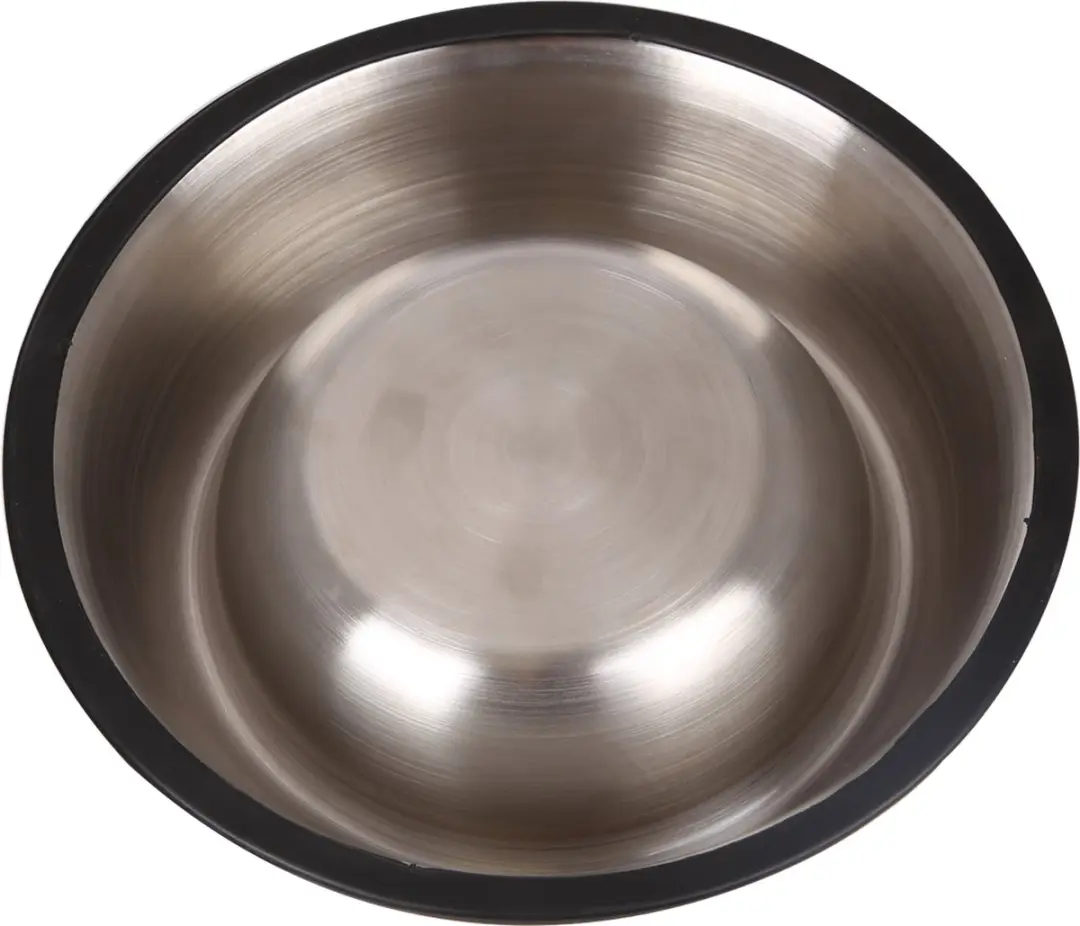 Nobleza Hondenvoerbak XL RVS - 25,5 cm - Zwart
