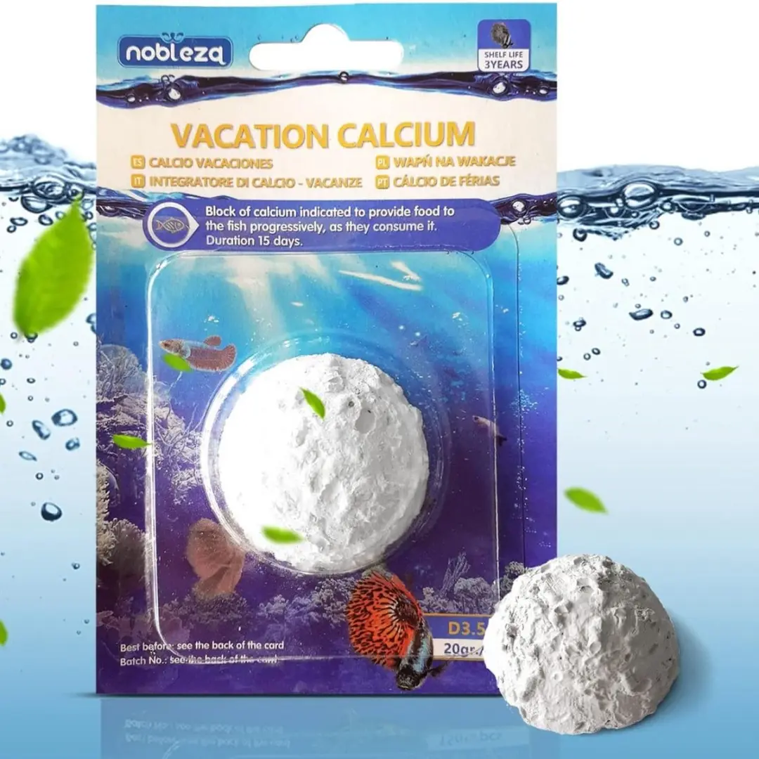 Nobleza Vakantievoer Vissen Calcium Voerblok 20g