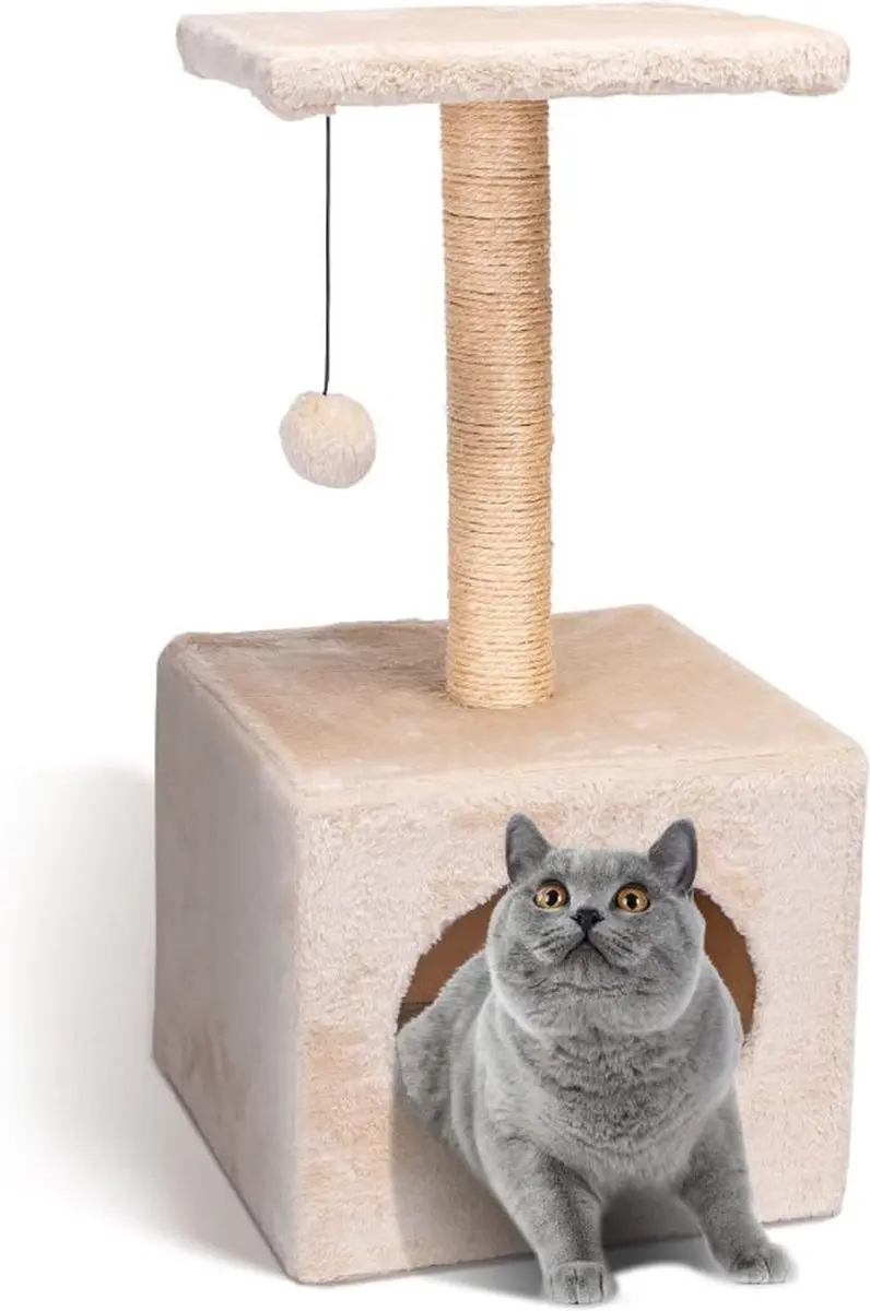 Nobleza Krabpaal met Huisje 60cm