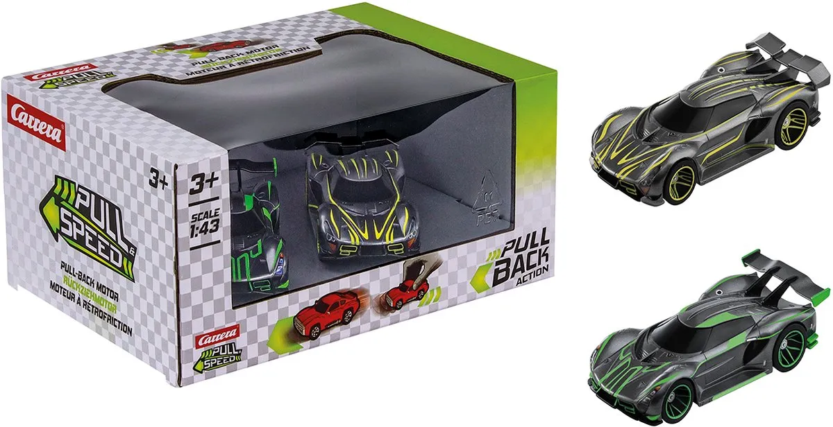 Carrera Hyper Sportauto Pull Back 1:43