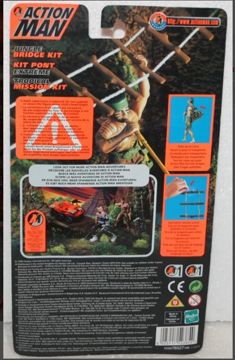 Hasbro Action Man Tropische Missie Jungle Kit - Bruin - afbeelding 2 van 2