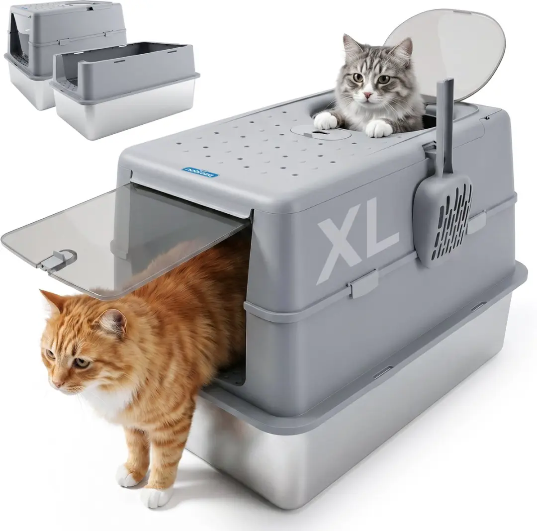 Nobleza Premium Kattenbak RVS