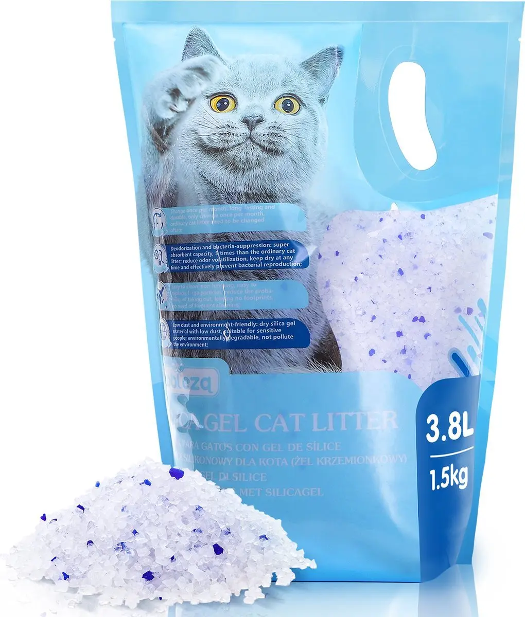 Nobleza Silicagel Kattenbakvulling 3,8L