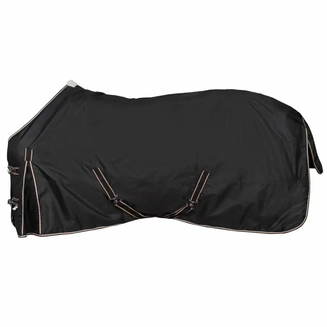 Pagony Fleece Gevoerde Outdoordeken 205 - Zwart