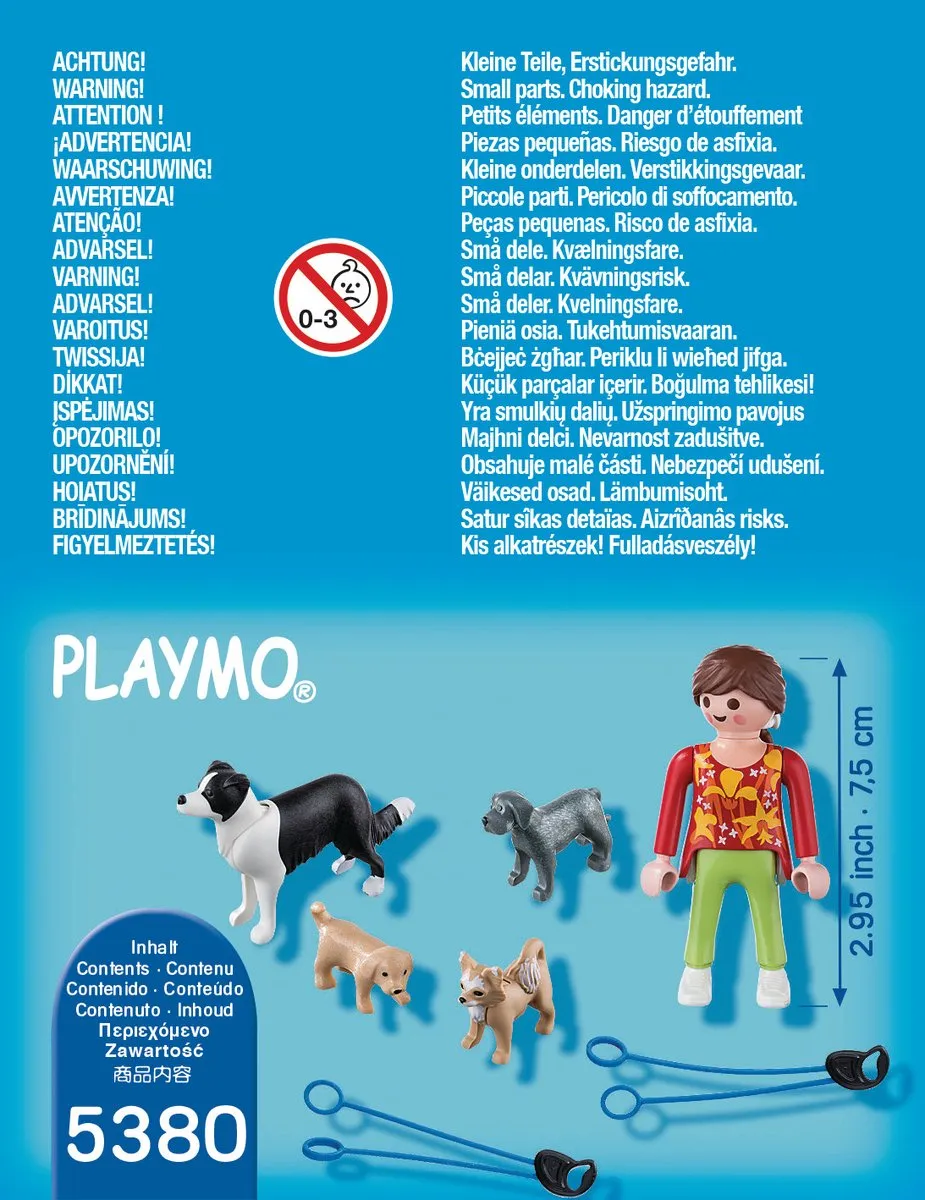 Playmobil Hondenoppas 5380 - Multicolor