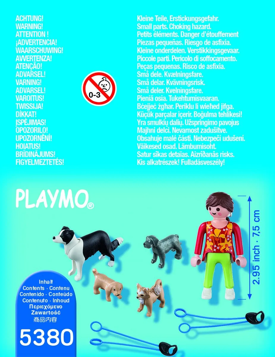 Playmobil Hondenoppas 5380 - Multicolor
