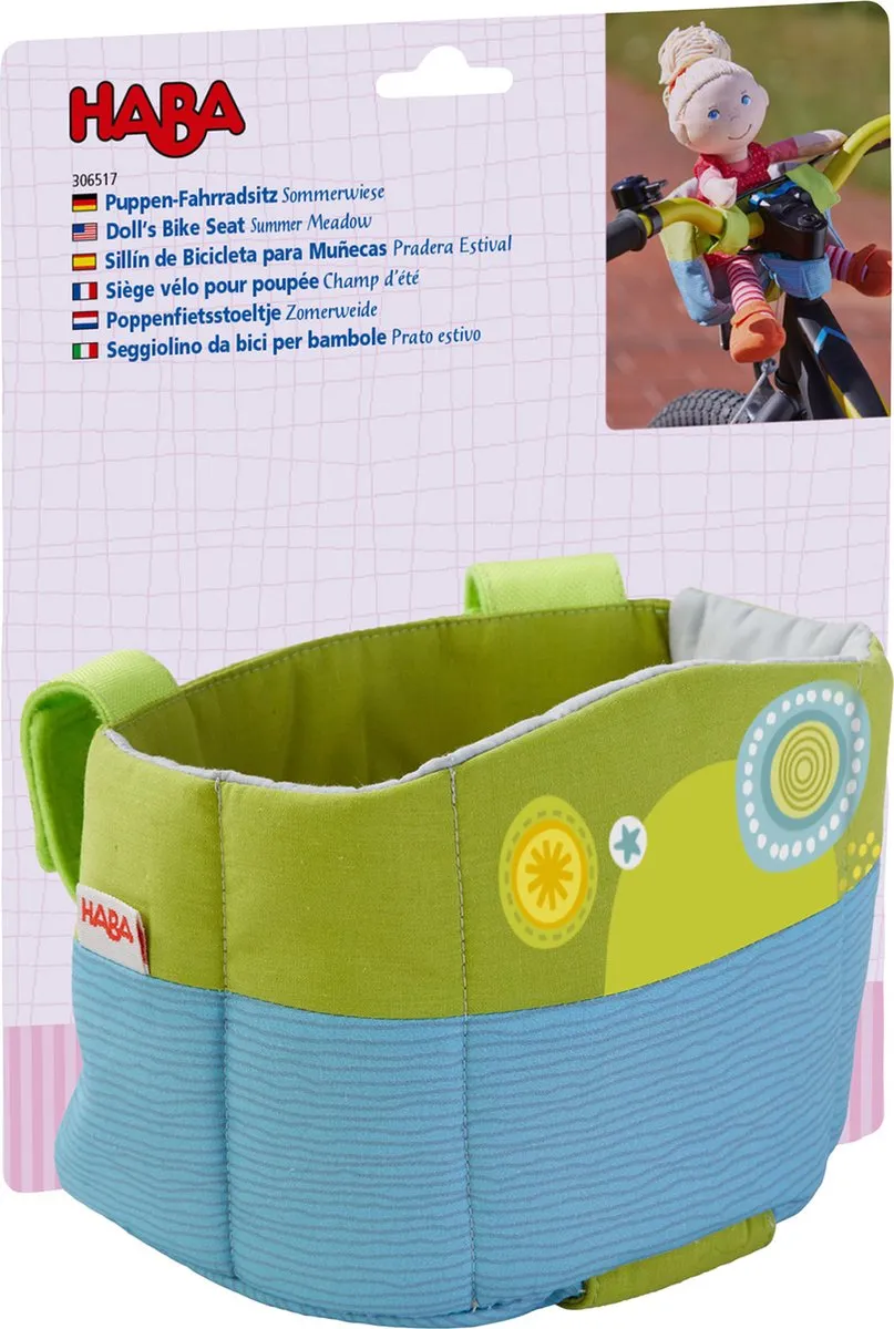 Haba Poppenfietsstoeltje Zomerweide 306517
