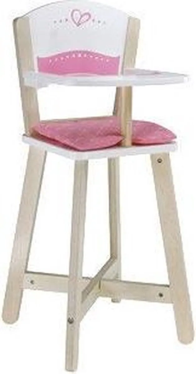 Hape Hoge Stoel - Poppenhuispop - Veelkleurig