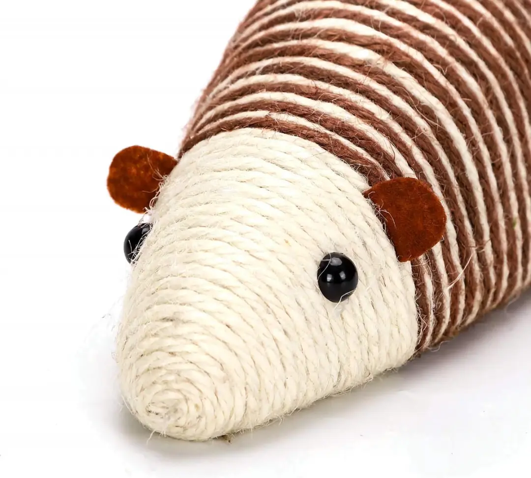 Nobleza Krabspeelgoed Kat Sisal Speelmuis - 24cm