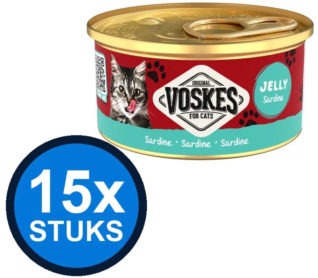 15x Voskes Gelei Sardine