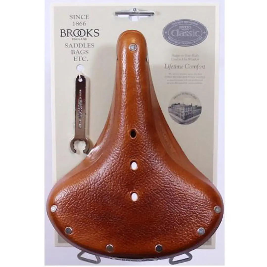 Brooks B67 Heren Zadel - Honing