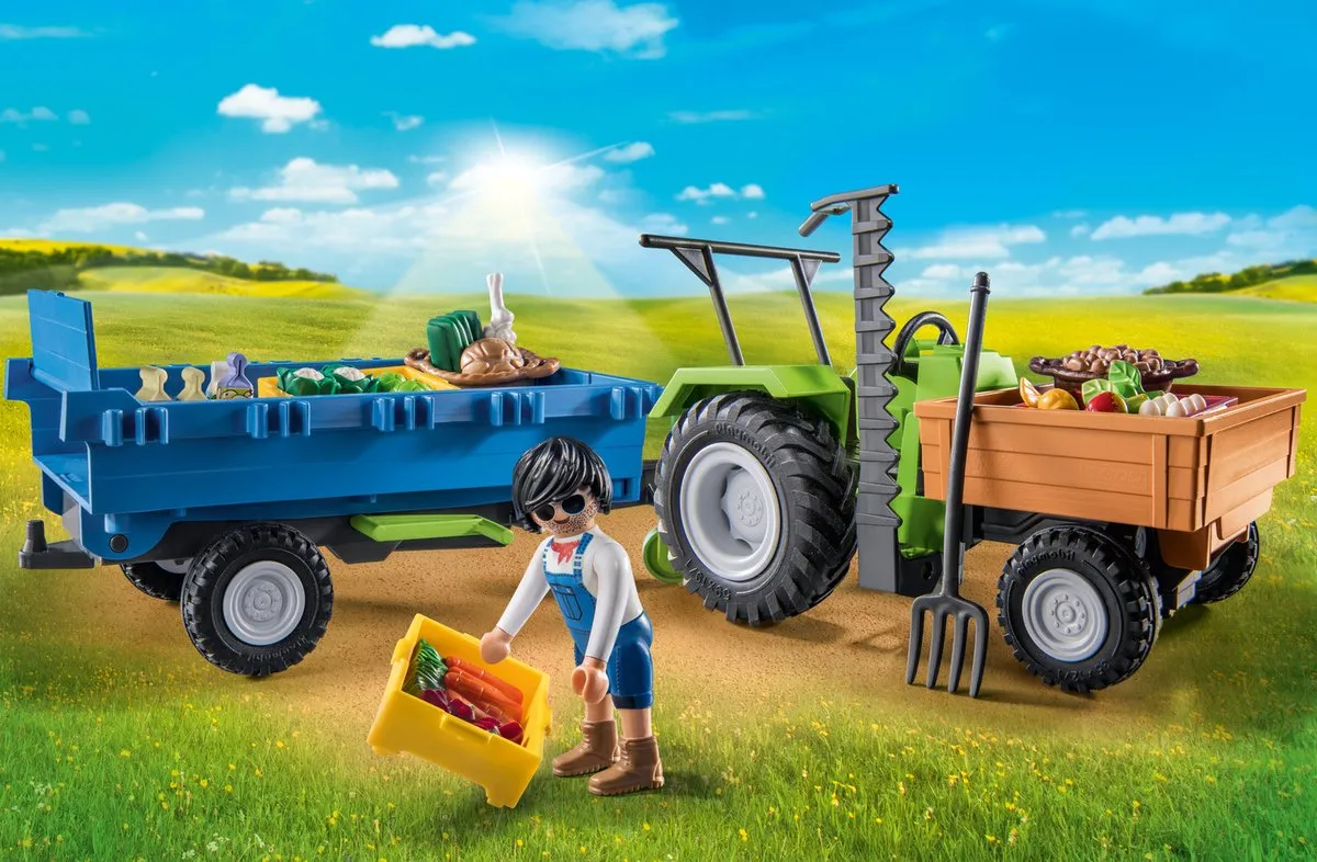 Playmobil Country Trekker met Aanhangwagen 71249 - Multicolor