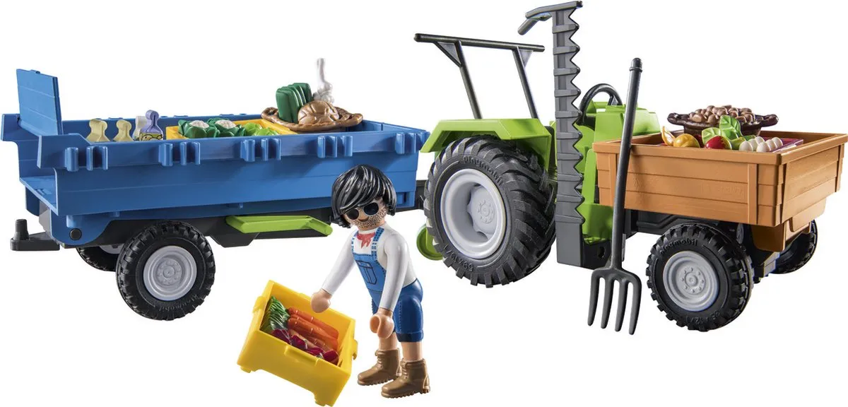 Playmobil Country Trekker met Aanhangwagen 71249 - Multicolor