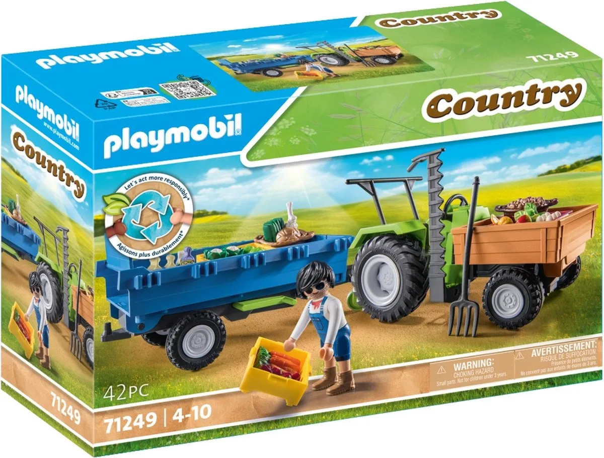 Playmobil Country Trekker met Aanhangwagen 71249